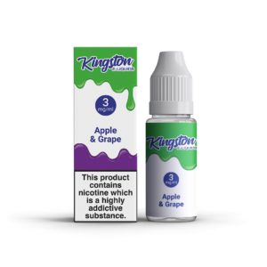 Kingston 50/50 10ml - Pack of 10 - Apple Grape