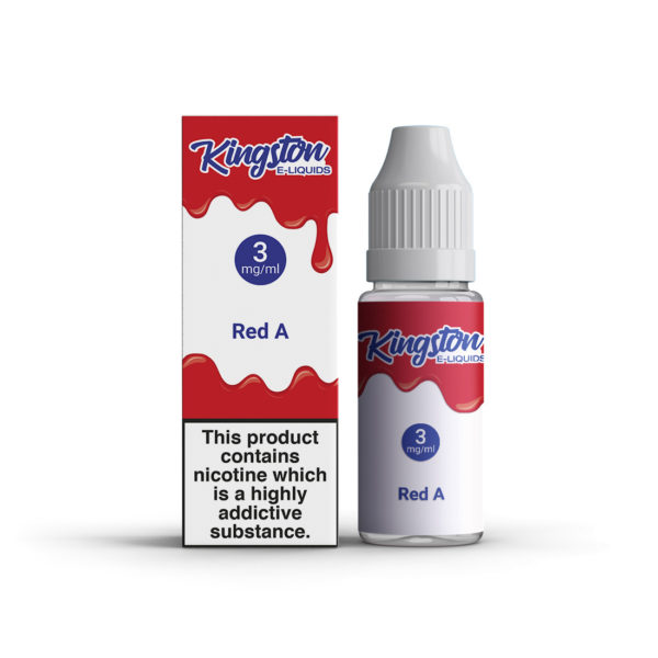 Kingston 50/50 10ml - Pack of 10 - Red A