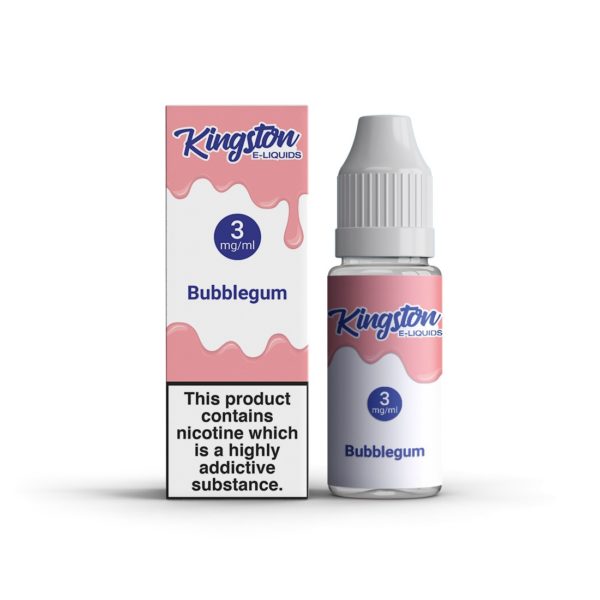 Kingston 50/50 10ml - Pack of 10 - Bubblegum