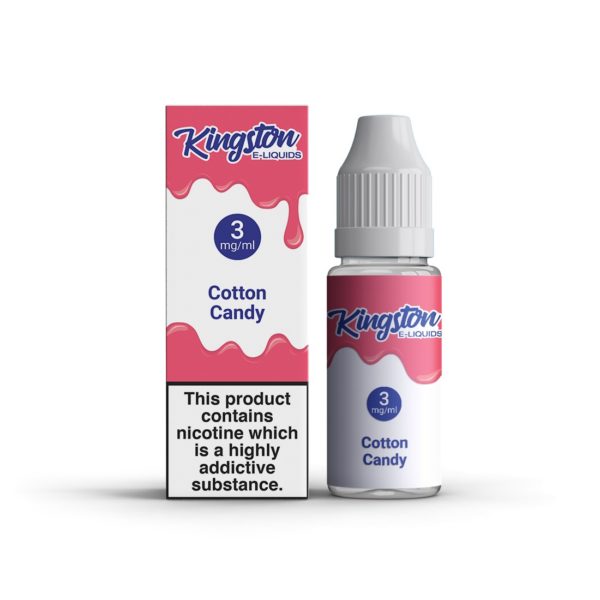 Kingston 50/50 10ml - Pack of 10 - Cotton Candy