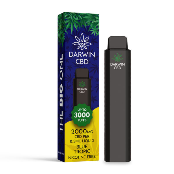 Darwin CBD 8.5ml 2000mg CBD Isolate disposable