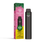 Darwin CBD - 8.5ml 2000mg CBD Isolate Disposable - Pink Lemonade - 6 Pack