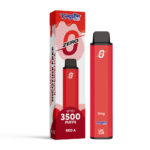 Kingston Zero - 10ml - 0mg - Red A - 6 Pack