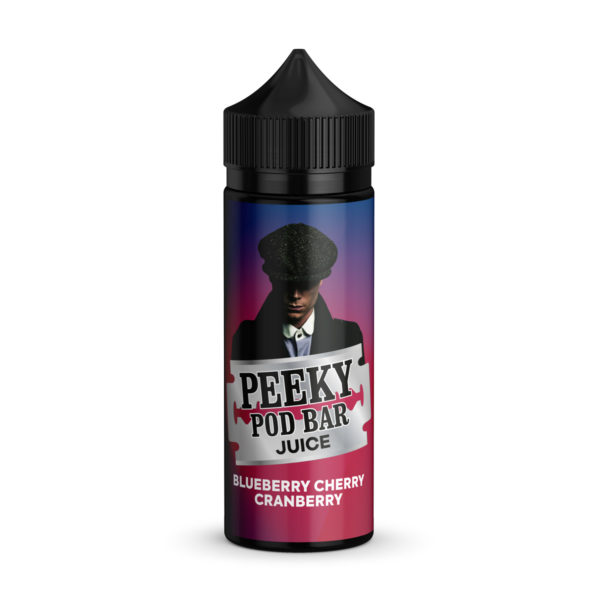 Peeky Pod Bar Shortfills 50/50 - Blueberry Cherry Cranberry