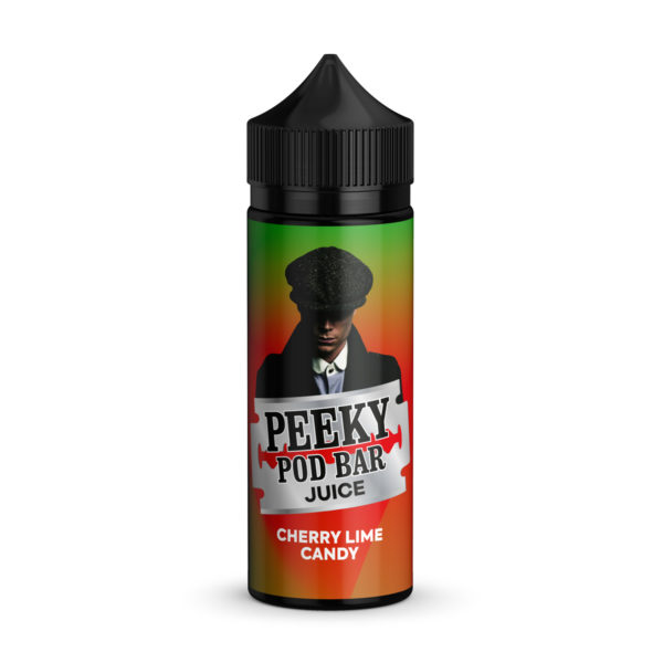 Peeky Pod Bar Shortfills 50/50 - Cherry Lime Candy