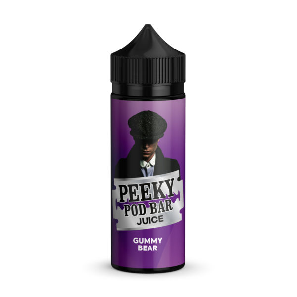 Peeky Pod Bar Shortfills 50/50 - Gummy Bear