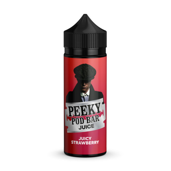 Peeky Pod Bar Shortfills 50/50 - Juicy Strawberry