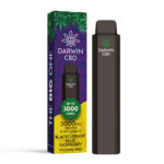 Darwin CBD - 8.5ml 2000mg CBD Isolate Disposable - Blackcurrant Blue Raspberry - 6 Pack