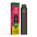 Darwin CBD - 8.5ml 2000mg CBD Isolate Disposable - Raspberry Pineapple - 6 Pack