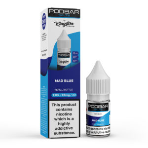 Podbar Salts - 20mg - Pack of 10 - Mad Blue