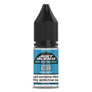 Just Blend - Iced Nicotine Shot - 18mg - 50VG 50PG - Box of 100