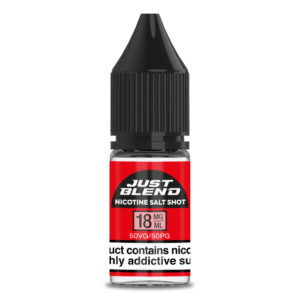 Just Blend - Nicotine Salt Shot - 18mg - 50VG 50PG - Box of 100
