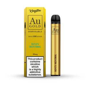 Au Gold Disposable - 20mg - Minty Menthol - Pack of 10