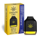 Darwin CBD 500mg Disposable - Blueberry Cherry Cranberry - 10 Pack